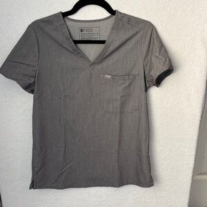 Figs Charcoal Men's Short Sleeve Tee